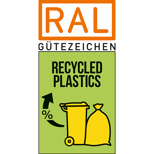RAL Quality Mark Recycled Plastic